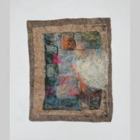 ohne Titel, gefilzt, 34x40cm, 2013