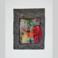 ohne Titel, gefilzt, 22x28cm, 2014