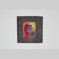 «Paar», gefilzt, 22x22cm, 2005